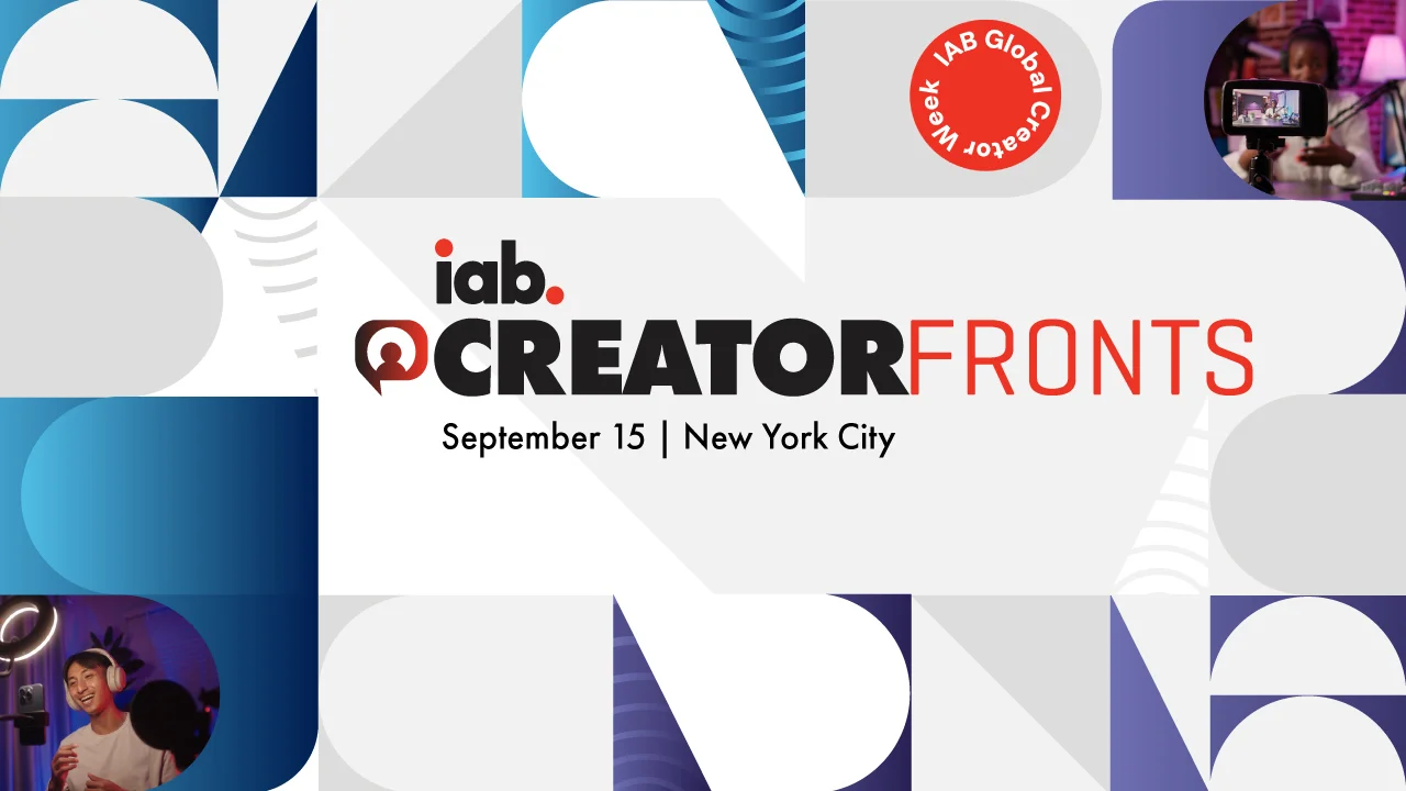 IAB CreatorFronts banner image