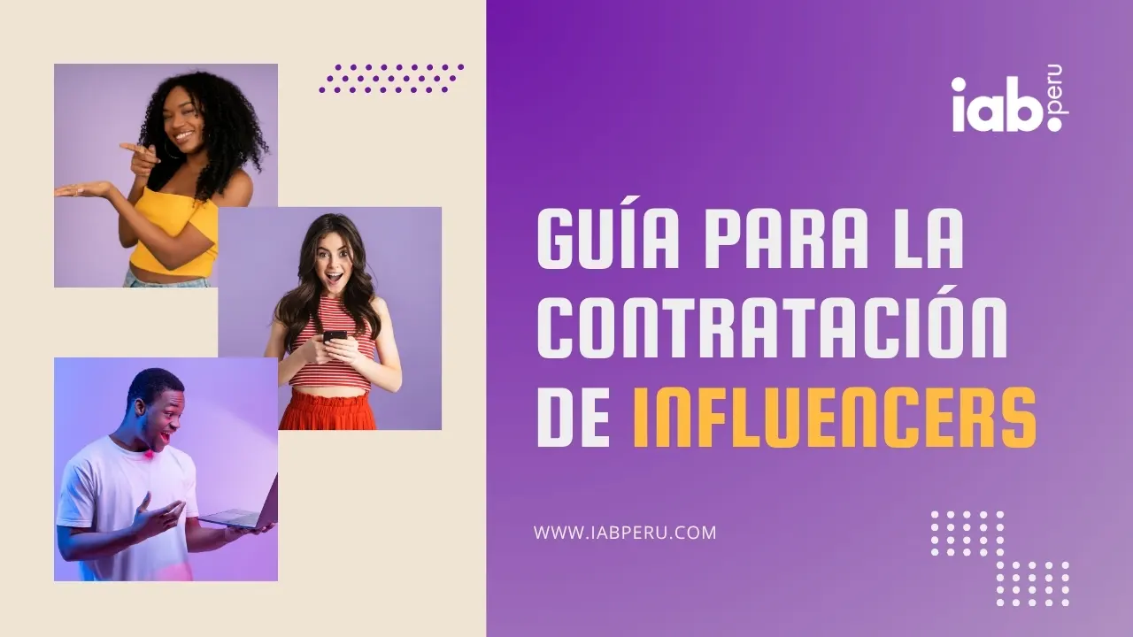 Guía para la contratación de influencers banner